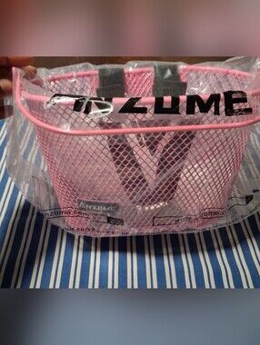 Pink Mesh Handlebar Basket With Handle